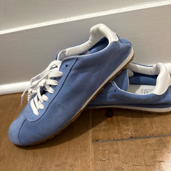 Dolce Vita Serina Sneakers Blue Suede - Picture 4 of 7